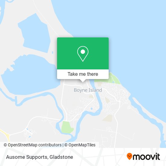 Ausome Supports map