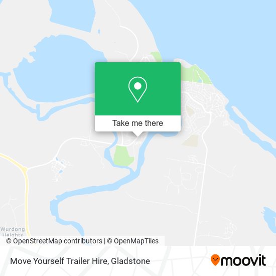 Move Yourself Trailer Hire map