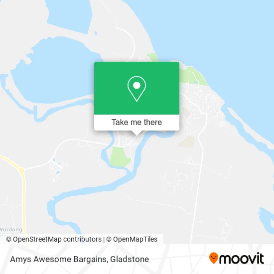 Amys Awesome Bargains map