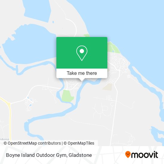 Boyne Island Outdoor Gym map