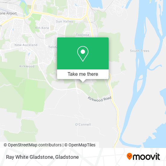 Ray White Gladstone map