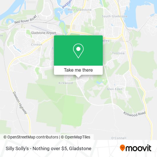 Silly Solly's - Nothing over $5 map