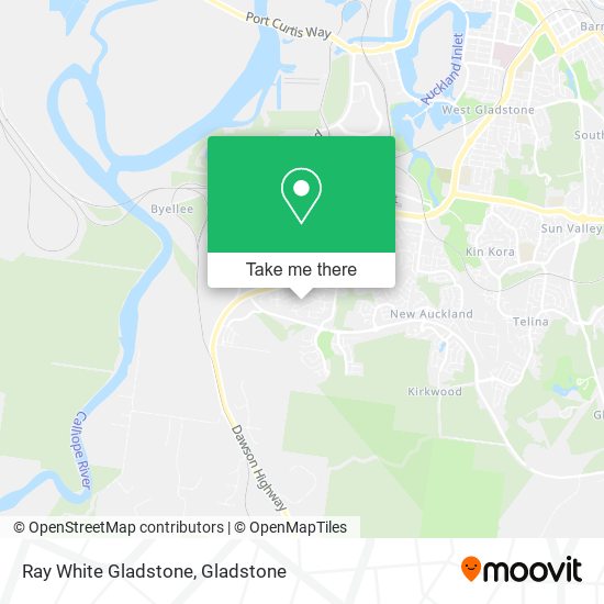 Ray White Gladstone map