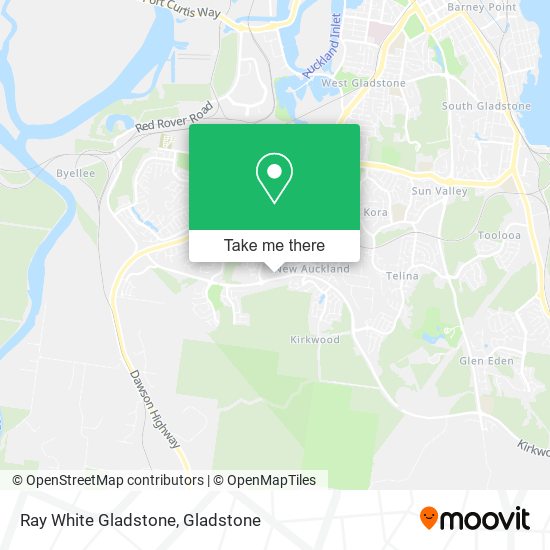 Ray White Gladstone map