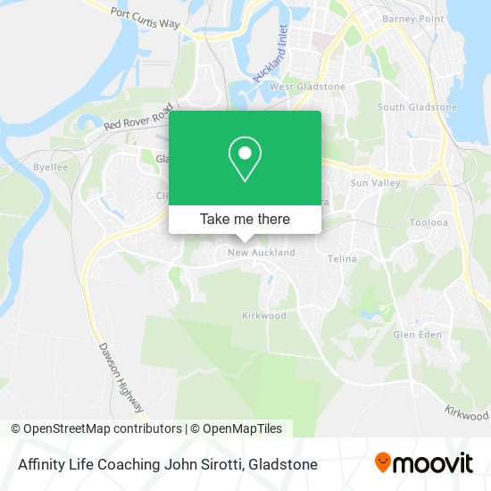 Affinity Life Coaching John Sirotti map