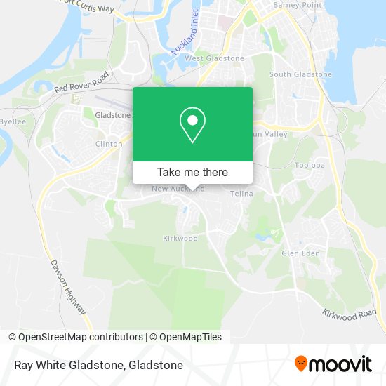 Ray White Gladstone map