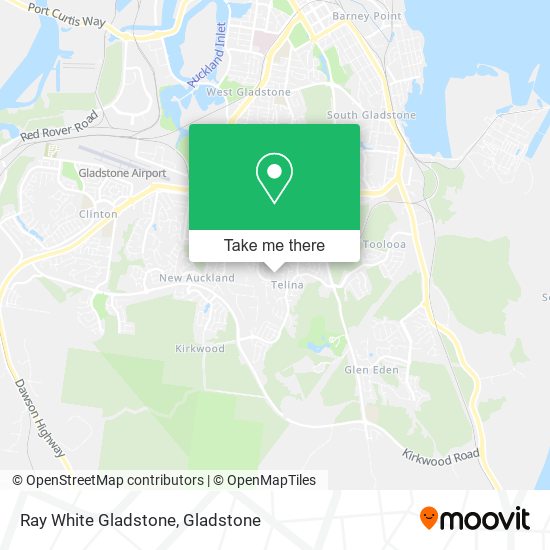 Ray White Gladstone map