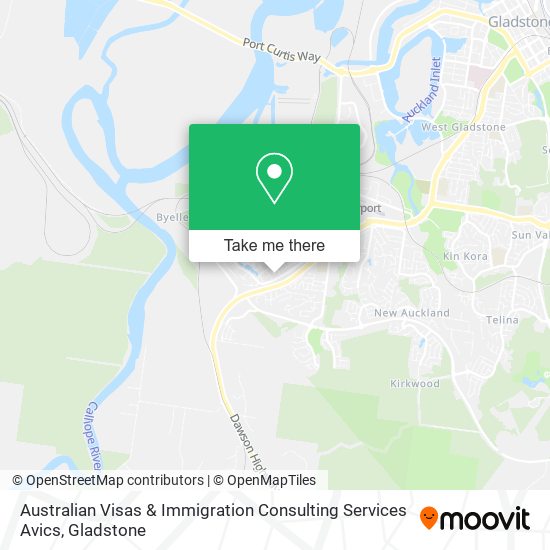 Australian Visas & Immigration Consulting Services Avics map