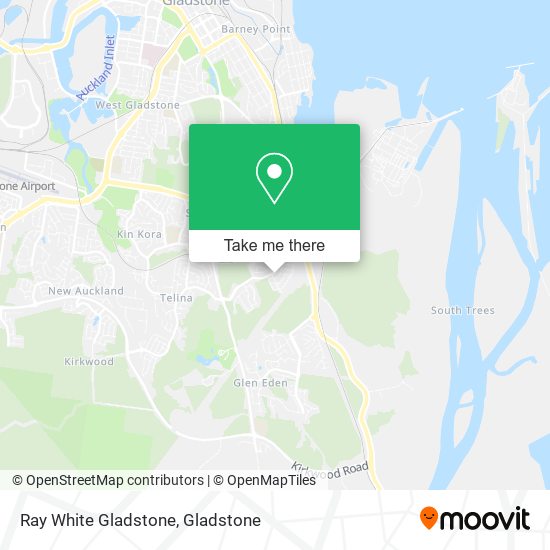 Ray White Gladstone map