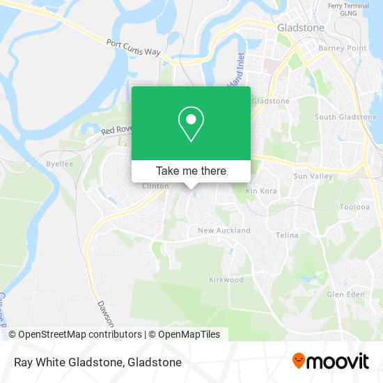 Ray White Gladstone map