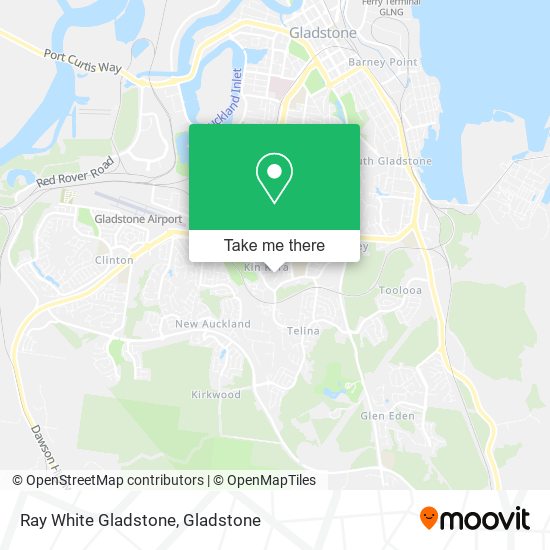 Ray White Gladstone map