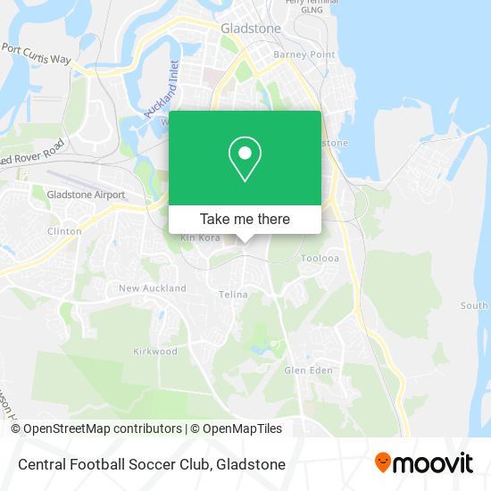 Central Football Soccer Club map