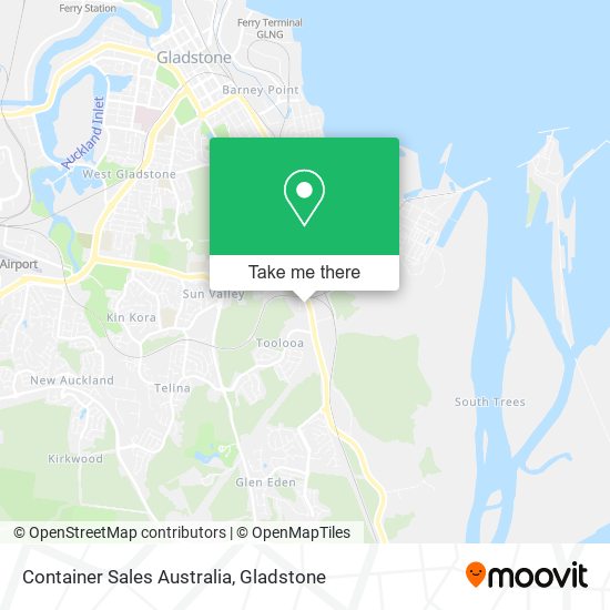 Container Sales Australia map