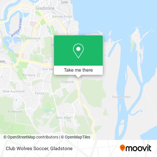 Club Wolves Soccer map