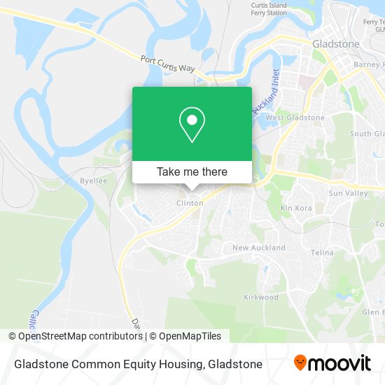 Gladstone Common Equity Housing map