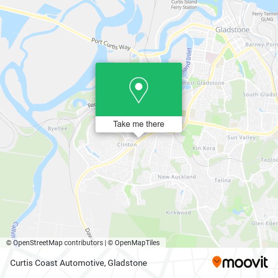 Curtis Coast Automotive map