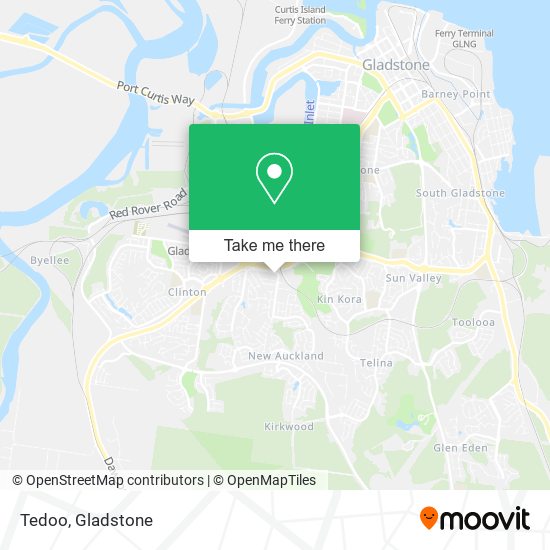 Tedoo map