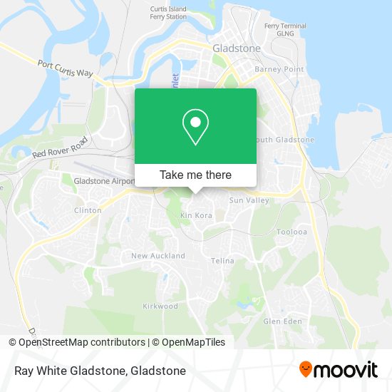 Ray White Gladstone map