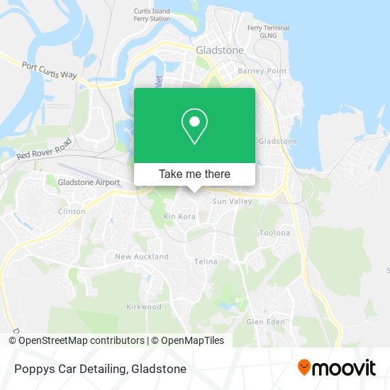 Poppys Car Detailing map