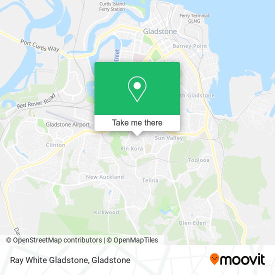 Ray White Gladstone map