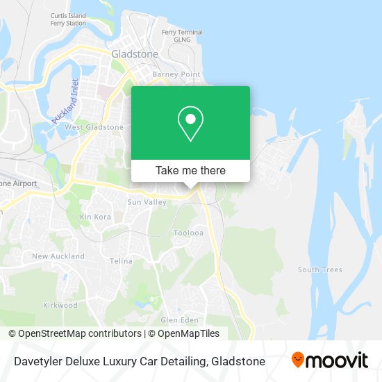 Davetyler Deluxe Luxury Car Detailing map