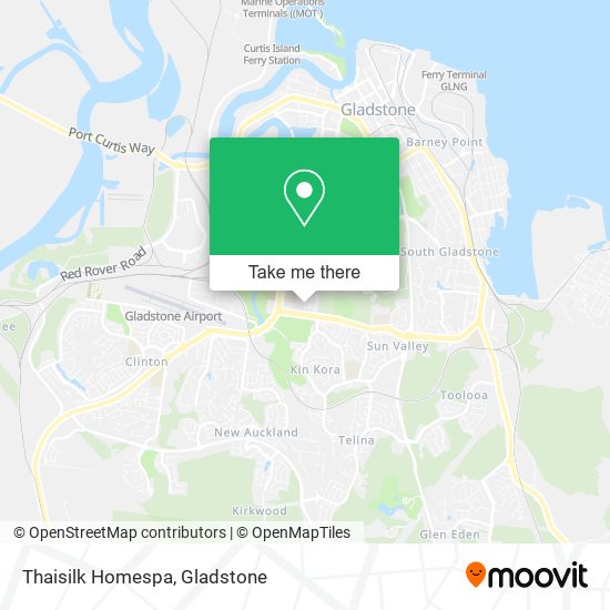 Thaisilk Homespa map