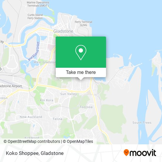 Koko Shoppee map