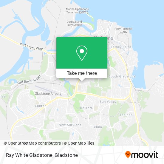 Ray White Gladstone map