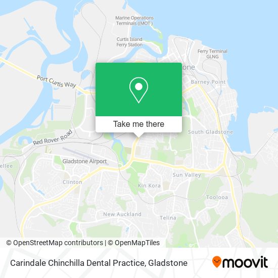 Mapa Carindale Chinchilla Dental Practice