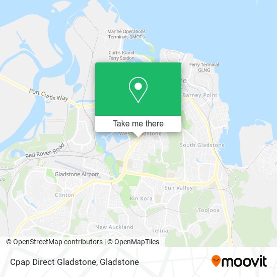 Cpap Direct Gladstone map
