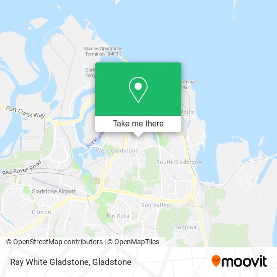 Ray White Gladstone map