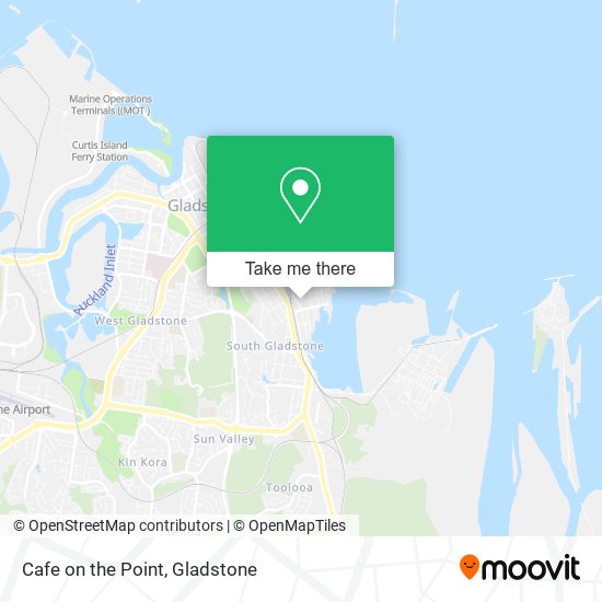 Cafe on the Point map