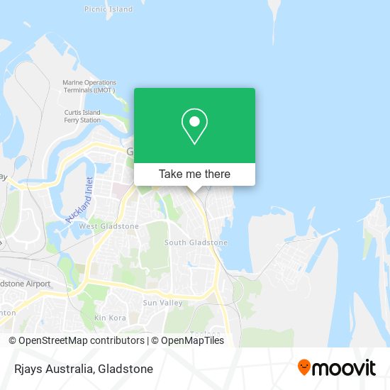 Rjays Australia map