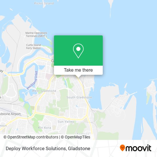 Deploy Workforce Solutions map