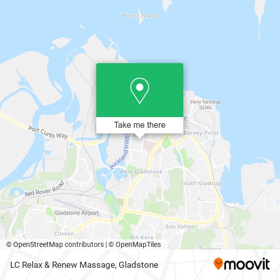 LC Relax & Renew Massage map