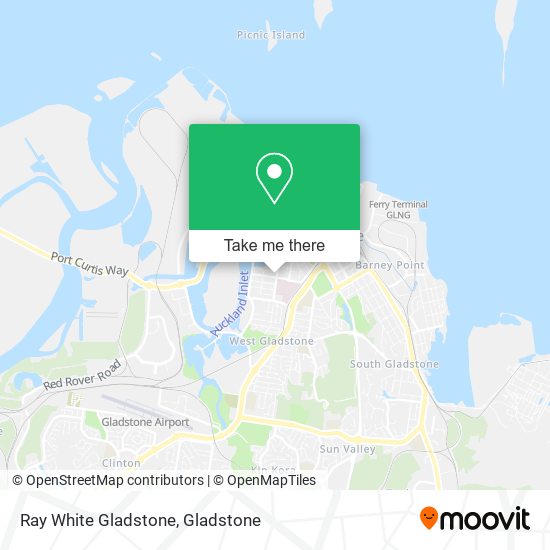 Ray White Gladstone map