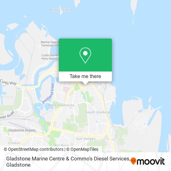 Gladstone Marine Centre & Commo's Diesel Services map