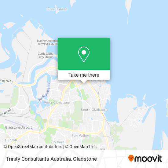 Trinity Consultants Australia map