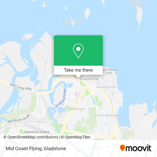 Mid Coast Flying map