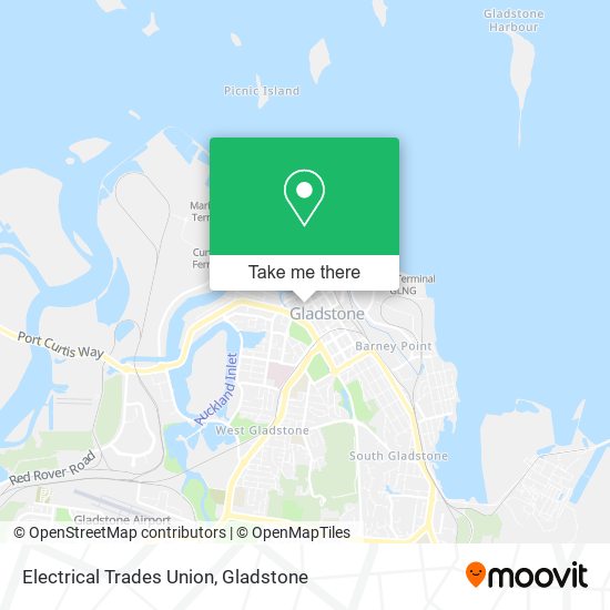 Electrical Trades Union map