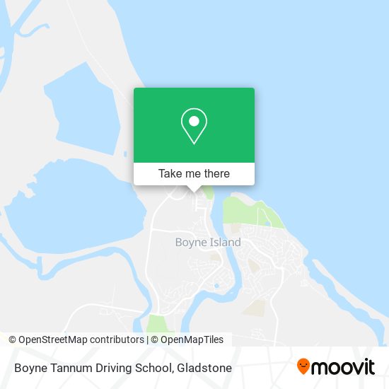 Boyne Tannum Driving School map