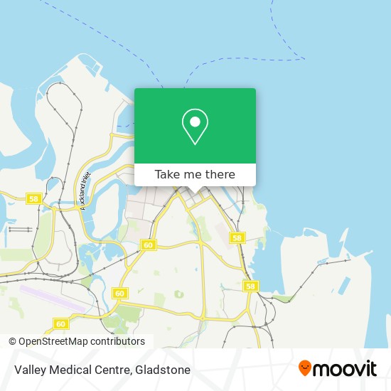 Valley Medical Centre map