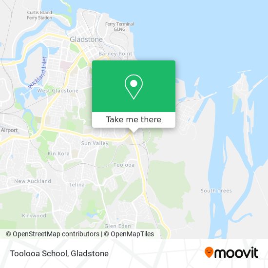 Toolooa School map