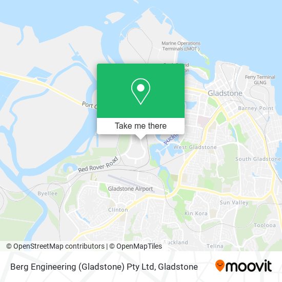 Berg Engineering (Gladstone) Pty Ltd map