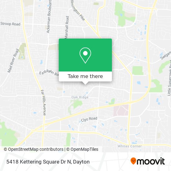 5418 Kettering Square Dr N map