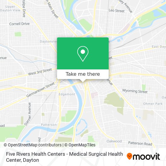 Five Rivers Health Centers - Medical Surgical Health Center map