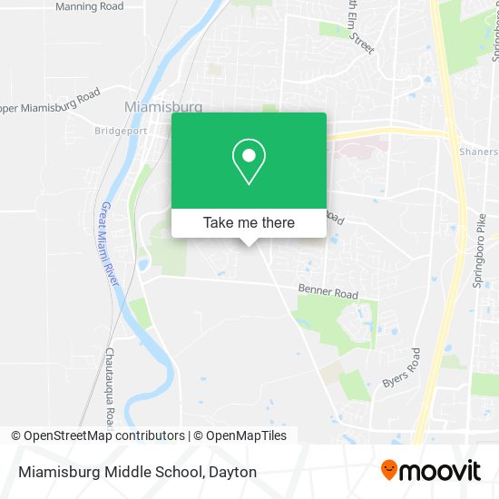 Mapa de Miamisburg Middle School