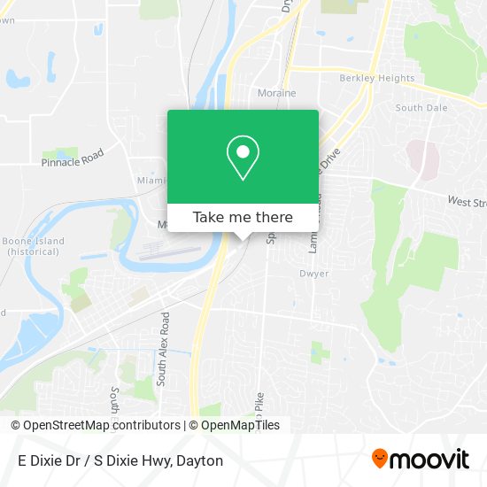 Mapa de E Dixie Dr / S Dixie Hwy