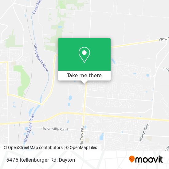 5475 Kellenburger Rd map