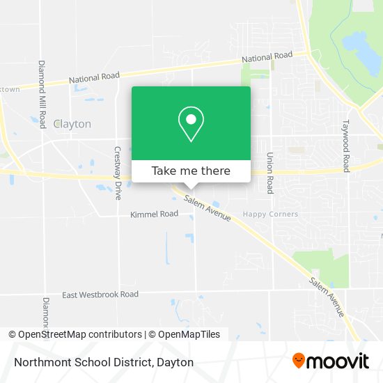 Northmont School District map